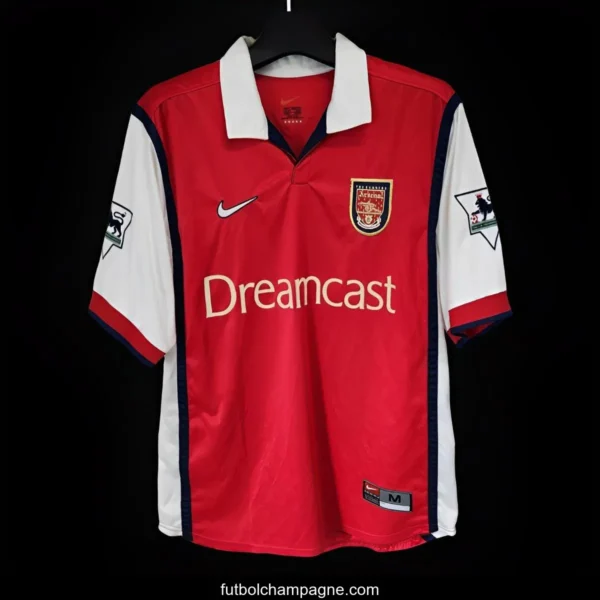 Retro 99_00 Arsenal Home Jersey - Image 4