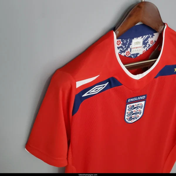 Retro England 08_10 away Soccer Jersey - Image 5