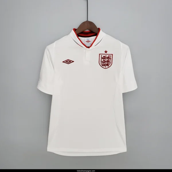 Retro 2012 England home Soccer Jersey - Image 3
