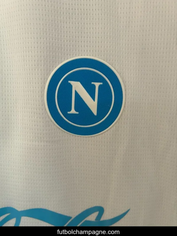 25_26 Napoli WHITE Pre-Match Jersey - Image 3