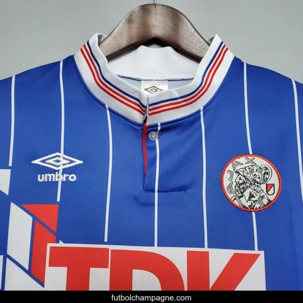 Retro 1990 Ajax away Soccer Jersey - Image 5