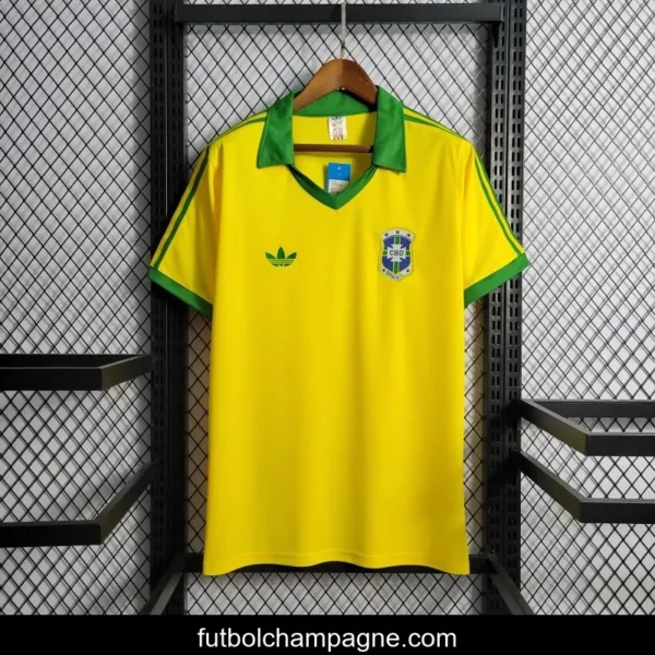 Retro 1997 Brazil Home Jersey - Image 6