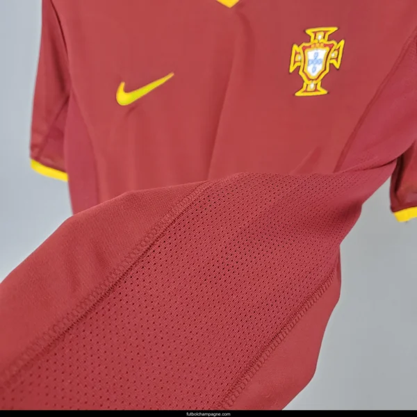Retro 2000 Portugal home Soccer Jersey - Image 4