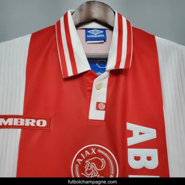 Retro Ajax 97_98 home Soccer Jersey - Image 4
