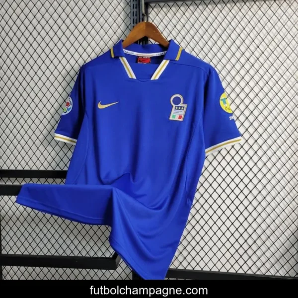 Retro Italy 1996 Home Jersey - Image 4