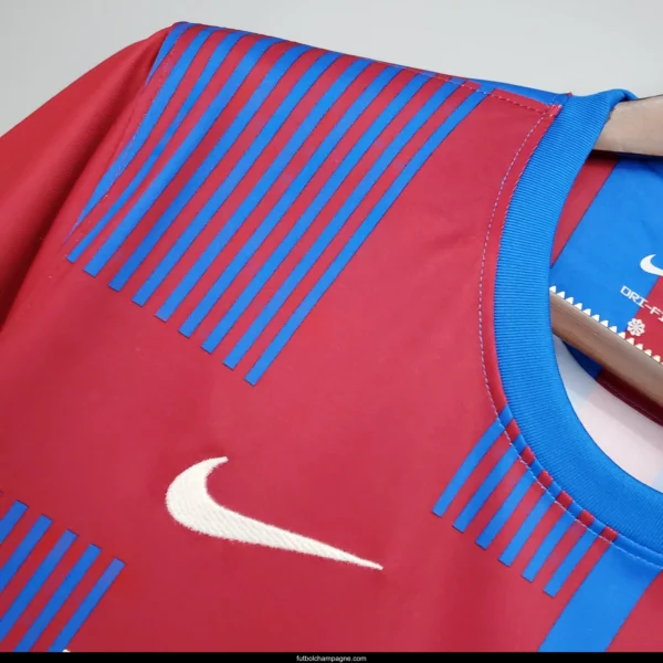 Retro 21_22 Barcelona Home Jersey - Image 3