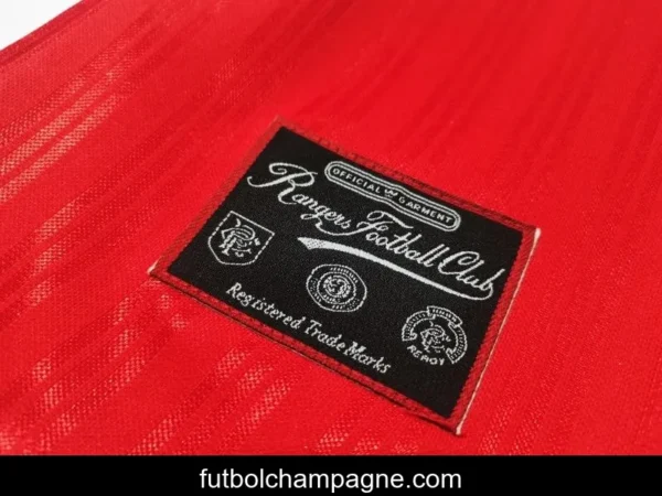 Retro 1995_96 Rangers Away Soccer Jersey - Image 4