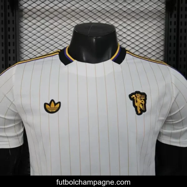 Player Version 25_26 Manchester United White Casual Jersey - Image 7