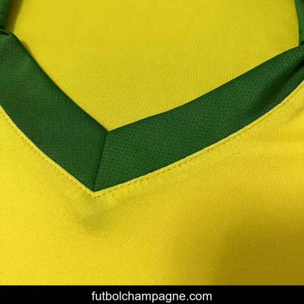 Retro 1978 Brazil Home Soccer Jersey - Image 4