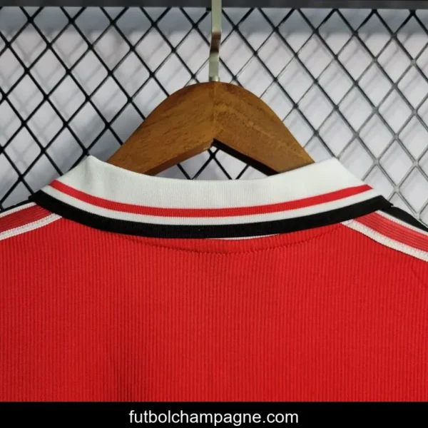 Retro Long Sleeve 98_99 Manchester United Home Jersey - Image 6