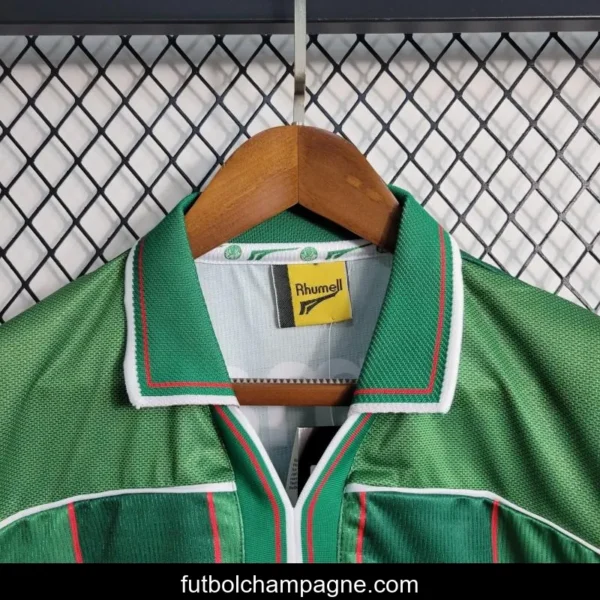 Retro 1999 Palmeiras Copa Libertadores Champion Home Jersey - Image 3