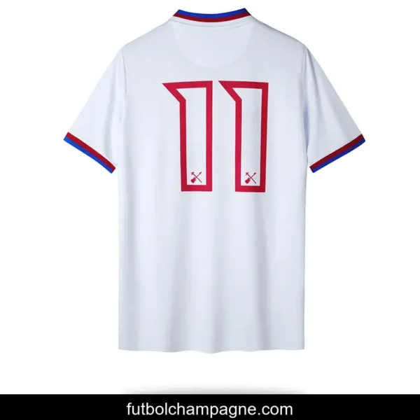 Retro 22_23 Iron Maiden X West Ham White Jersey - Image 5