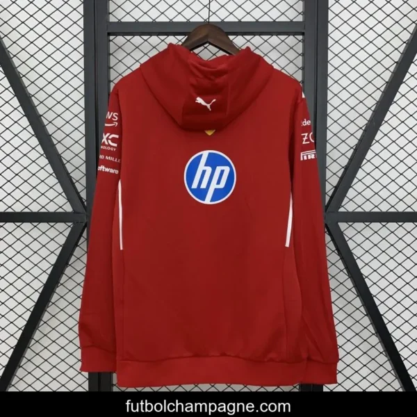 2025 F1 Formula Farrari Red Hoodie - Image 4