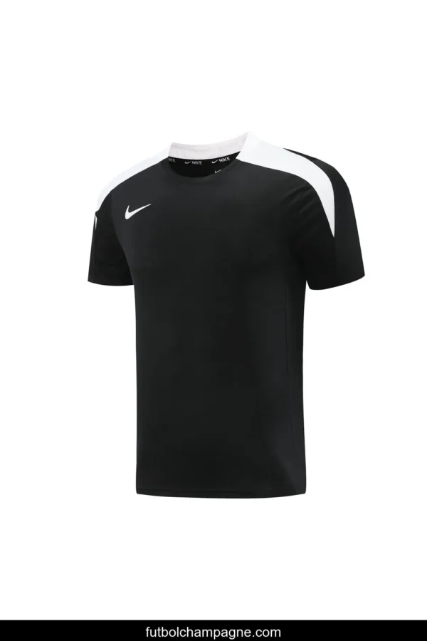 24_25 Nike Black_White Short Sleeve Jersey+Shorts - Image 8