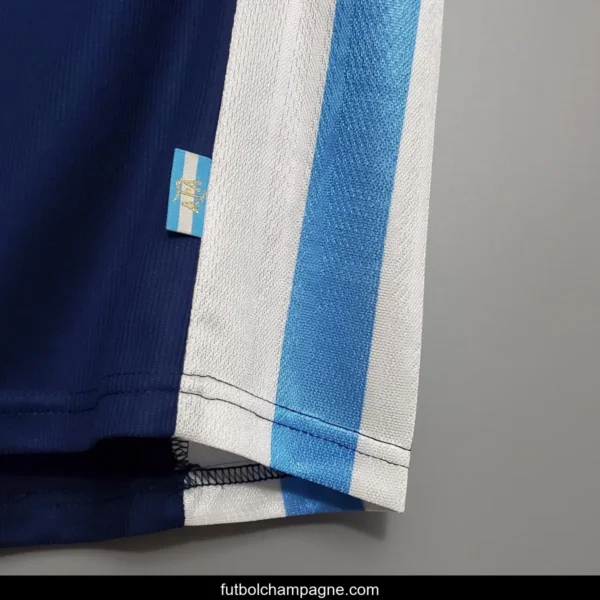 Retro Argentina 1998 away Soccer Jersey - Image 3