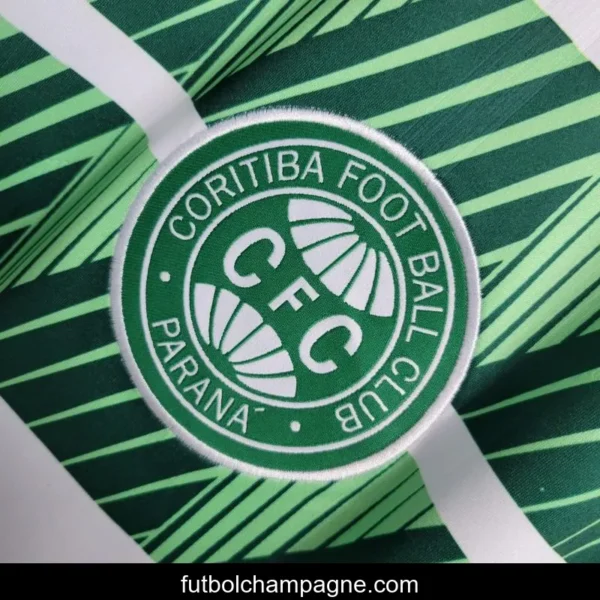 Retro 97-98 Brazil Team Coritiba Home Jersey - Image 3