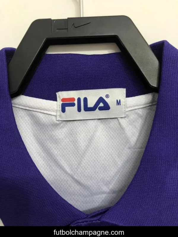 Retro 99_00 Fiorentina Home Soccer Jersey - Image 4