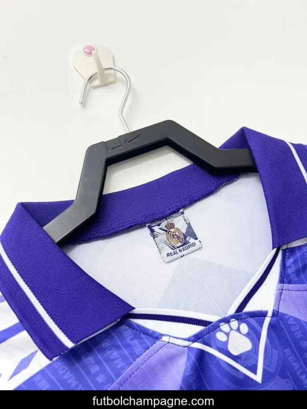 Retro 96_97 Real Madrid Away Jersey - Image 3