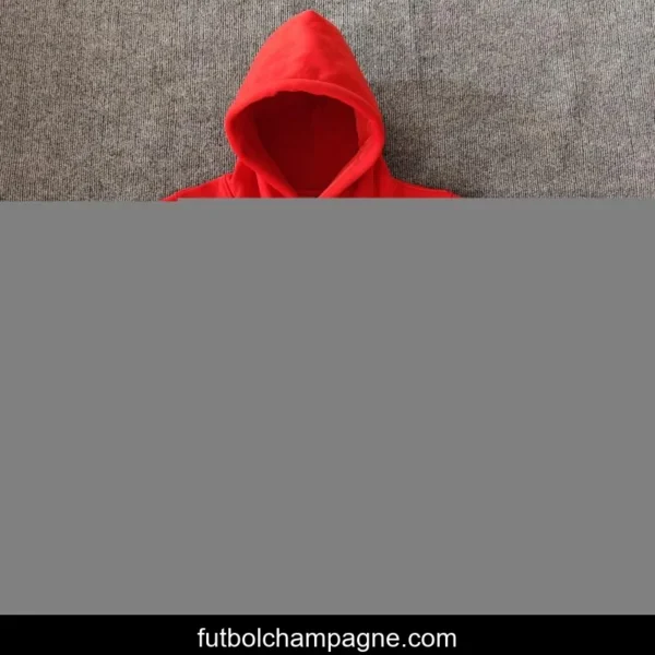 24_25 AC Milan 125Th Navy_Red_Black_Beige Hoodie WIth Black Badge - Image 3