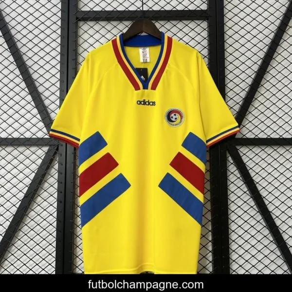 Retro 1994 Romania Home Jersey - Image 4