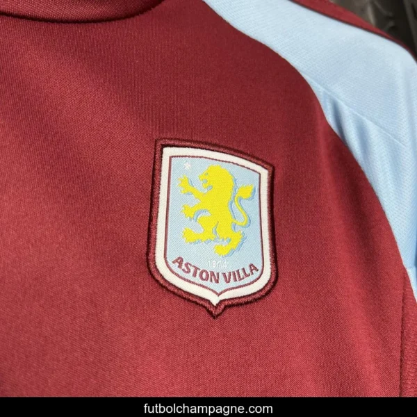 24_25 Kids Aston Villa Home Jersey - Image 2