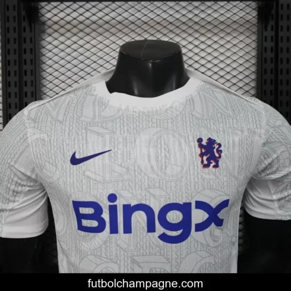 Player Version 25_26 Chelsea White Pre-Match Jersey - Image 7