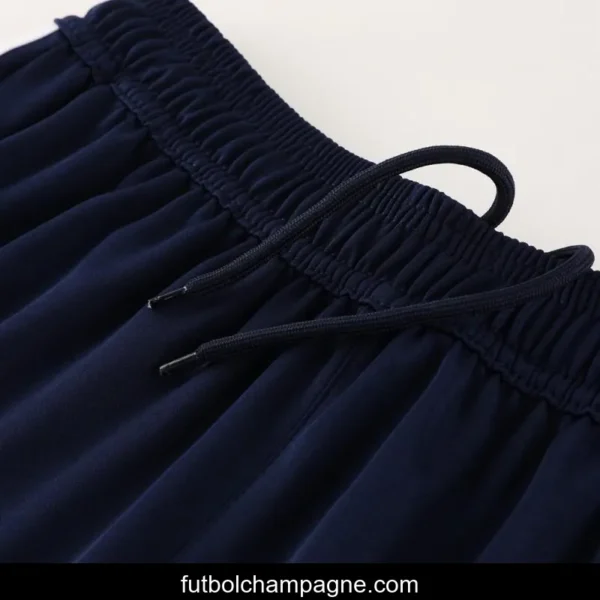 24_25 Adidas Original Navy Short Sleeve Jersey+Shorts - Image 7