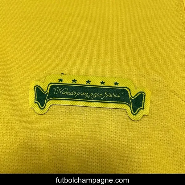 Retro 2006 Brazil Home Soccer Jersey - Image 5