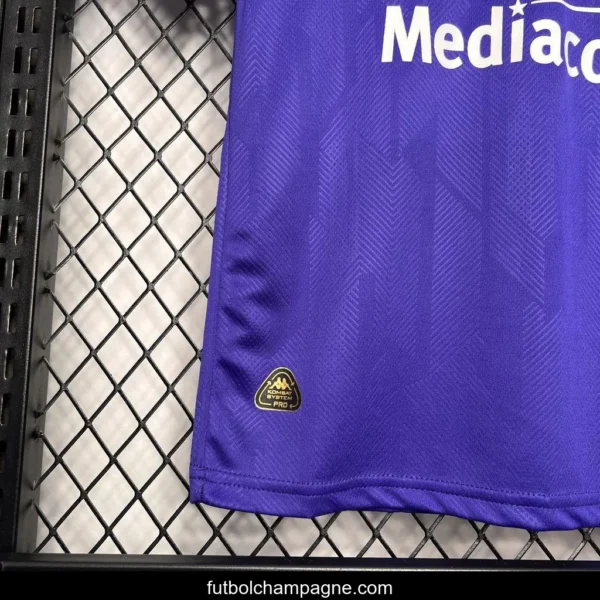 24_25 Kids Fiorentina Home Jersey - Image 3