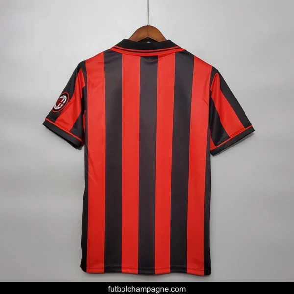 Retro 96_97 AC Milan home Soccer Jersey - Image 4