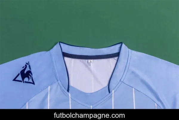 Retro 07_08 Manchester City Home Soccer Jersey - Image 3