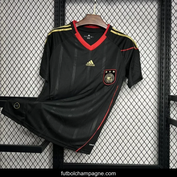 Retro 2010 Germany Away Black Jersey - Image 4