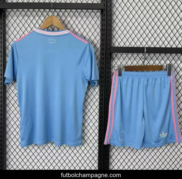 25_26 Kids Inter Miami Third Blue Jersey - Image 3