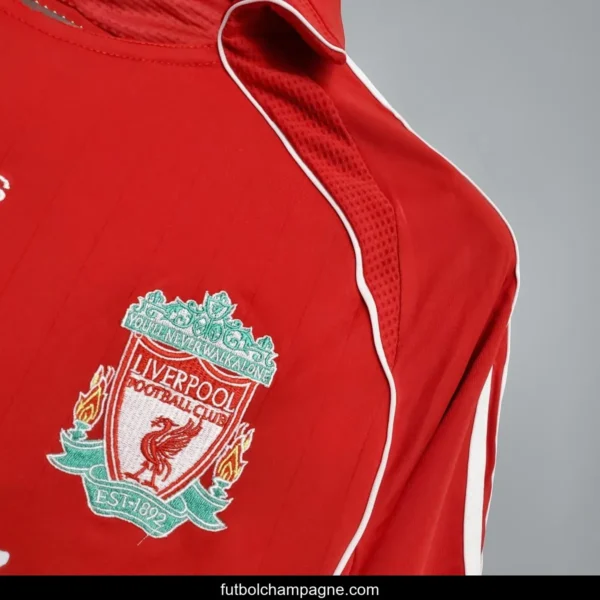 Retro Liverpool 06_07 home Soccer Jersey - Image 3