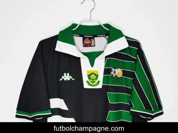 Retro 1998 South Africa Away Soccer Jersey - Image 3
