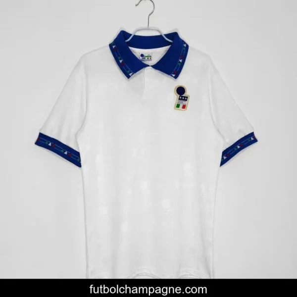 Retro 1994 Italy Away Soccer Jersey - Image 5