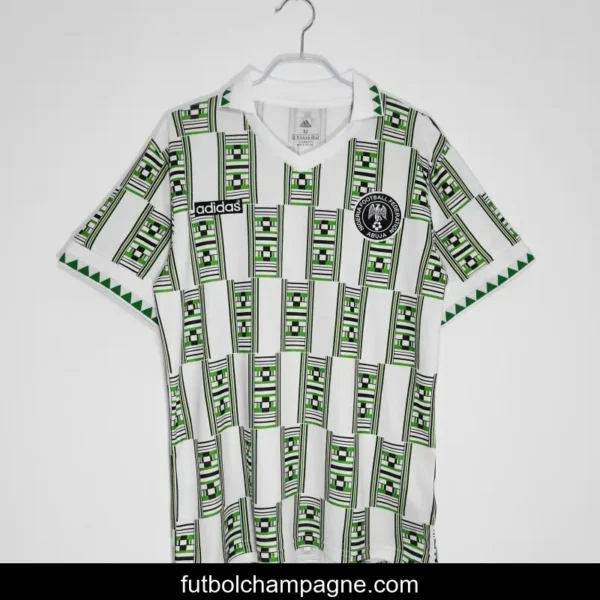 Retro 1994 Nigeria Away Soccer Jersey - Image 3