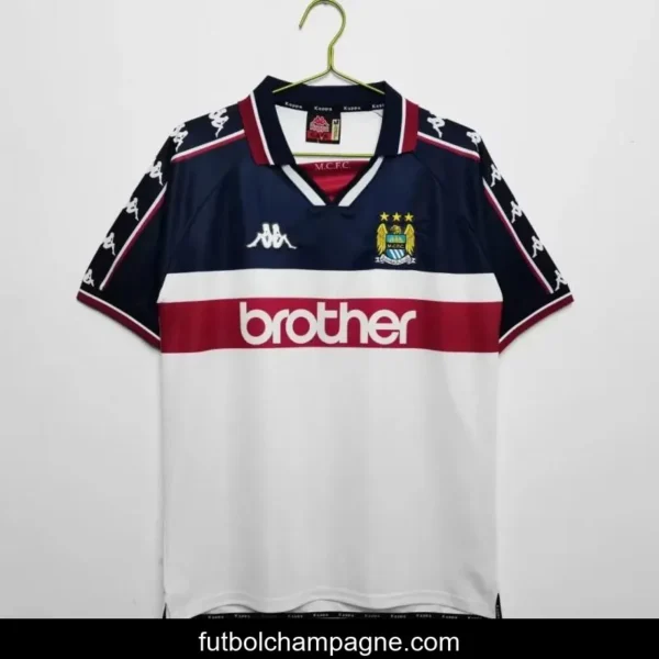 Retro 97_98 Manchester City Away Jersey - Image 2
