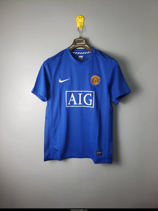 Retro 08_09 Manchester United Third short sleeve Soccer Jersey - Image 5