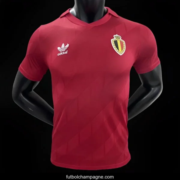 Player Version 1986 Retro Belgium Home Jersey - Image 2