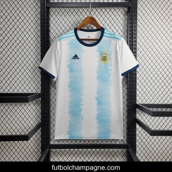 Retro 2019 Argentina Home Jersey - Image 5