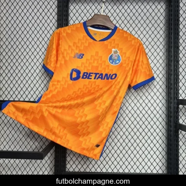 24_25 FC Porto Away Orange Jersey - Image 7