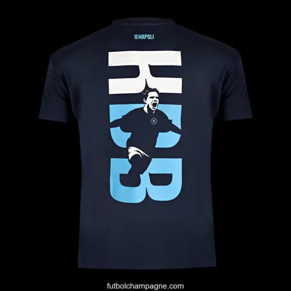 25_26 SSC Napoli Kevin De Bruyne Navy T-shirt - Image 2