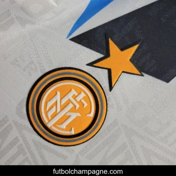 Retro Inter Milan 92_93 Away White Jersey - Image 2