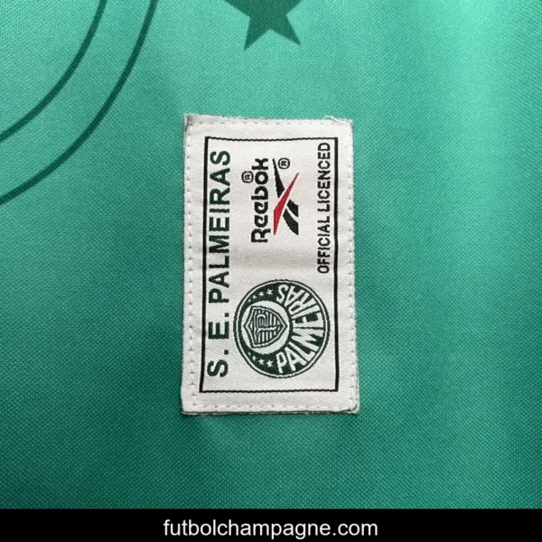 Retro 97_98 Palmeiras Home Jersey - Image 4