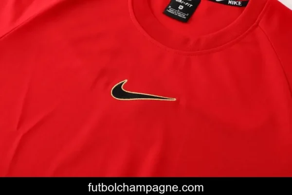25_26 Nike Red Short Sleeve Jersey+Shorts - Image 9