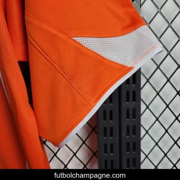 Retro 2004 Netherlands Home Jersey - Image 7