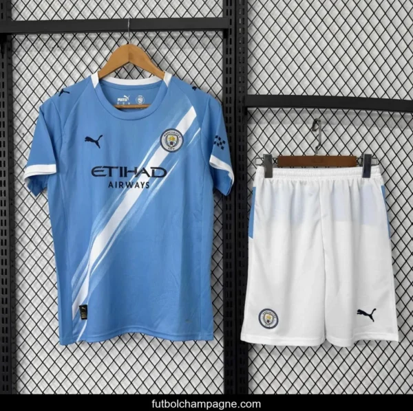 25_26 Kids Manchester City Home Jersey - Image 2