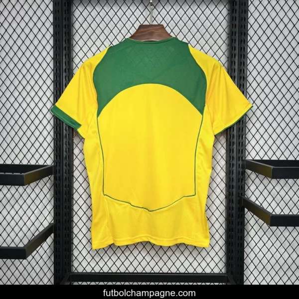 Retro 2004 Brazil Home Jersey - Image 5