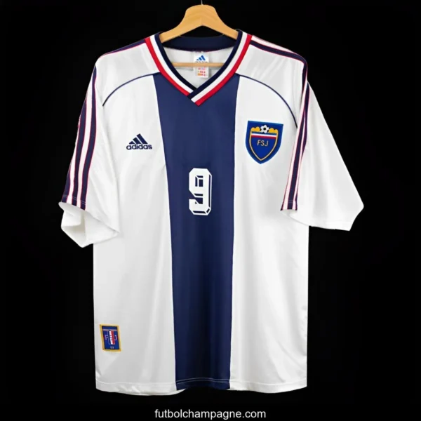 Retro 1999 Yugoslavia Away White Jersey - Image 3
